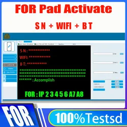 Numéro de série mersible pour iPad 2, 3, 4, mini 1, 2, 3, Air1, Air2 2019, 2018, Pro, WiFi, BT, adresse pour activation, réparation