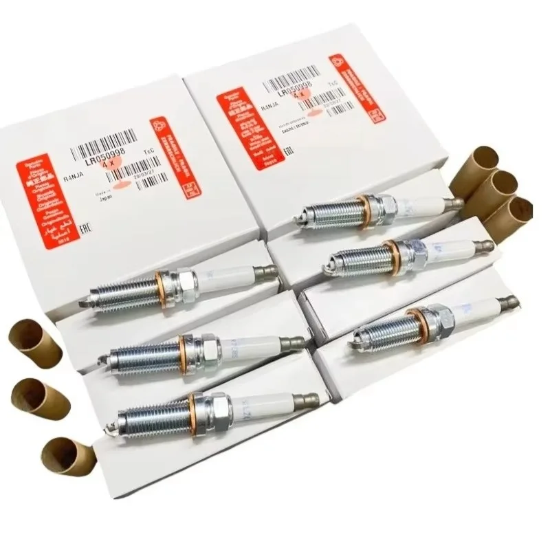 Genuine LR050998 For Jaguar XE XF Land Rover Range Rover Sport Velar LR4 1PC /4PCS /6PCS Engine Spark Plug 2.0 3.0 V6