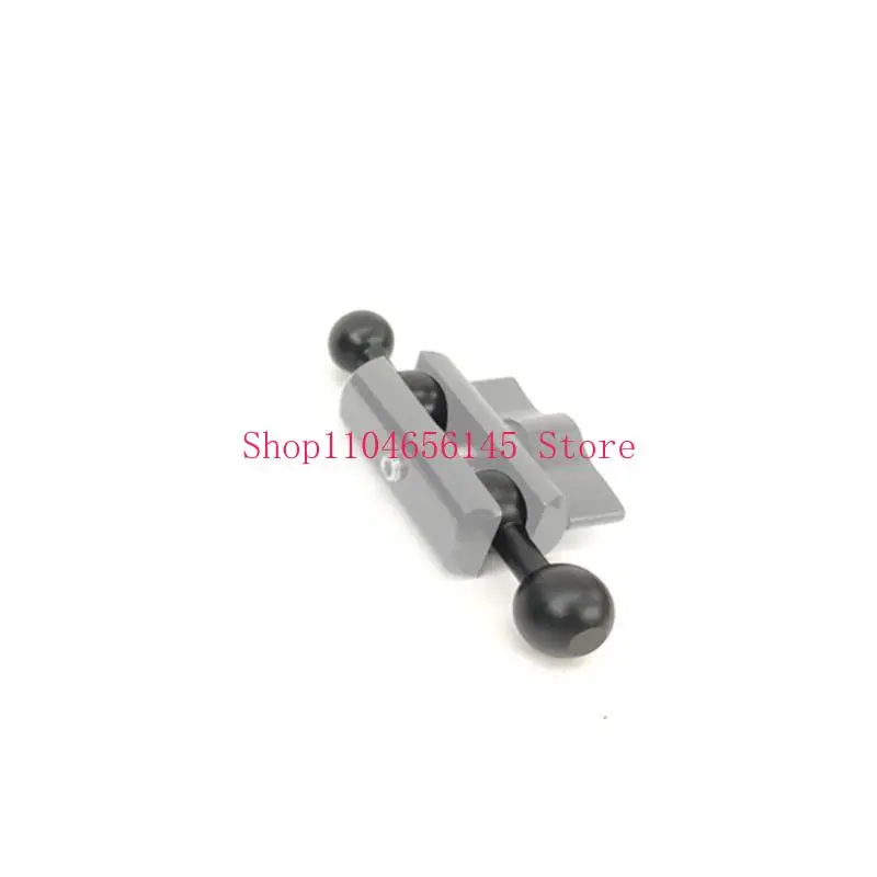 

5asd Aluminum Alloy 17mm to 17mm Two Balls Head Adapter Converters for Smartphone