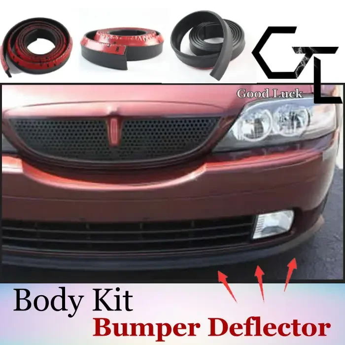 Bumper & Spoilers Lip Deflector Lips For Lincoln Front Skirt / BROTHER AUTO EXPRESS / Strip / Anti-Scratch Anti-Scratch