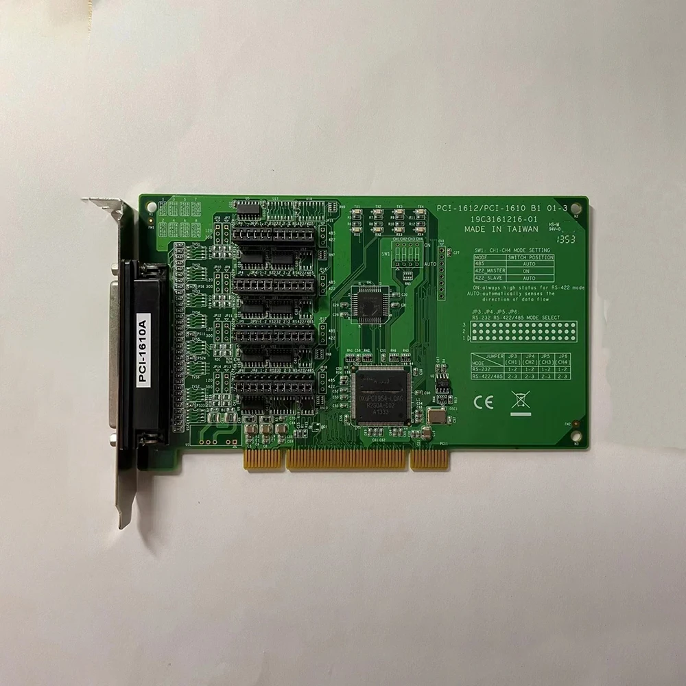 The Data Acquisition Card PCI-1612 1610 PCI-1612/PCI-1610 B1 01-3 PCI-1610A