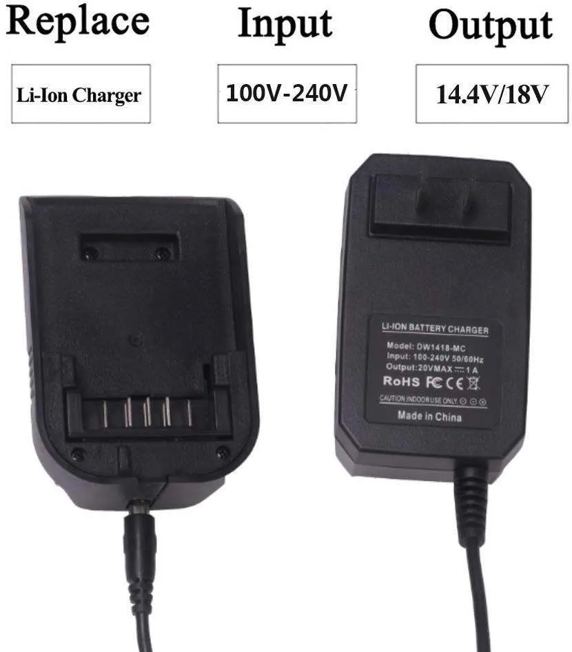 Newest Battery charger for Dewalt 14.4V 18V 20V Li-ion battery DCB201 DCB200  DCB203 DCB205 DCB206 DCB181, DCB180  DCB182 DCB183