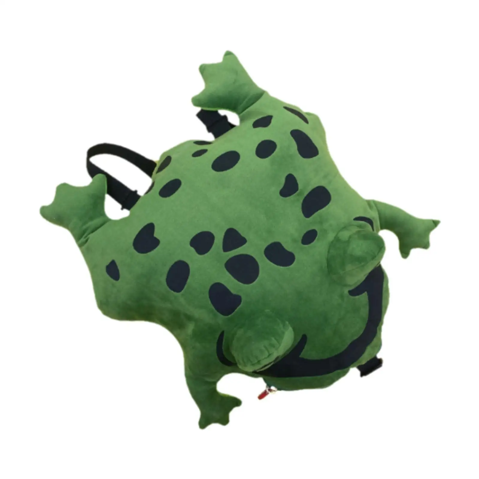 

Plush Frog Backpack Casual Lovely Shoulder Bag for Girls Traveling Gifts