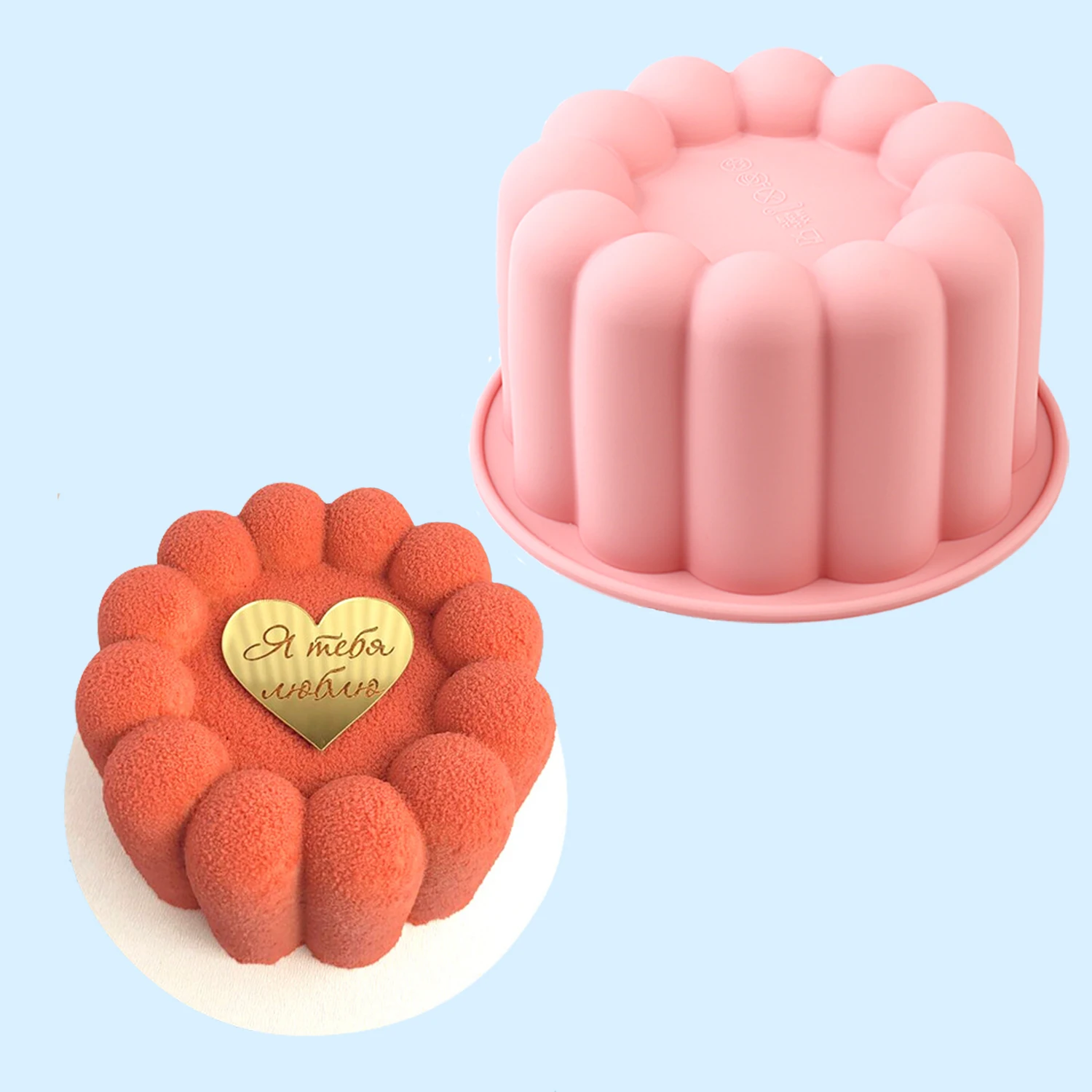 1 Cetakan Kue Silikon Silinder - Kitchen Baking Must Haves ulasan dan harga