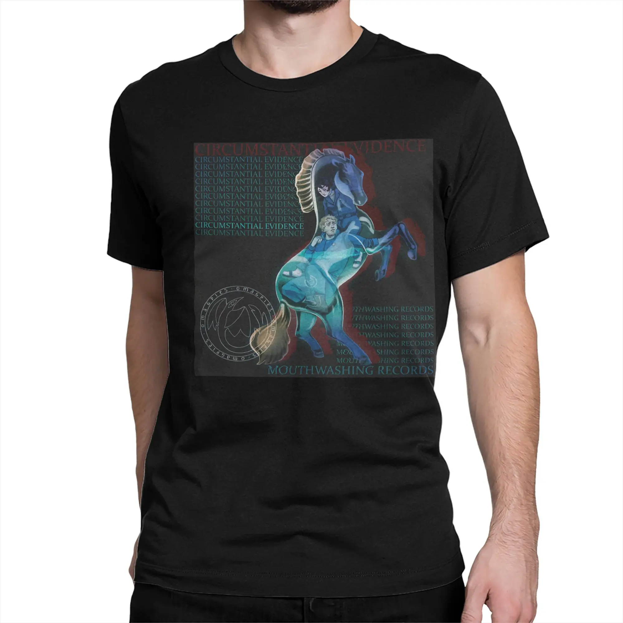Men Women T-Shirts Circumstantial Evidence Curlya Mouthwashing Awesome Cotton Tees Short Sleeve  T Shirt Crew Neck Clothes
