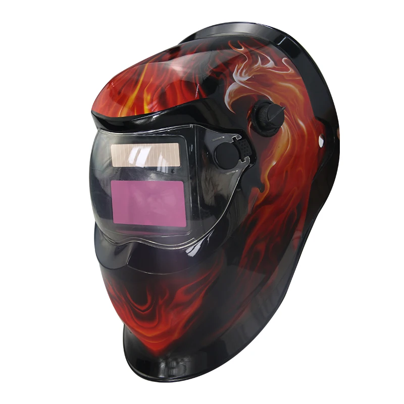 Solare Auto oscurante elettrico True Color Wlding maschera/casco/cappuccio saldatore/lente di saldatura