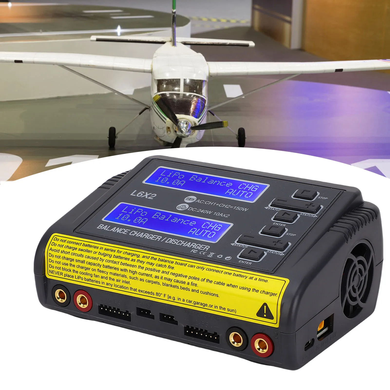 

Зарядное устройство для LiPo аккумуляторов, двойное зарядное устройство для LiPo, зарядное устройство для аккумуляторов RC-моделей, балансировочное зарядное устройство, разрядное устройство для LiPo, Li-Ion, LiFe, NiCd, NiMH