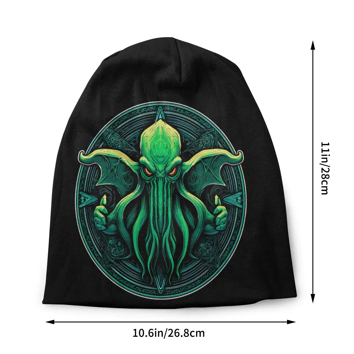 Thin Bonnet Hats Cthulhu Great Old Ones Men Women's Wing Cthulhu Cap Design Skullies Beanies Caps