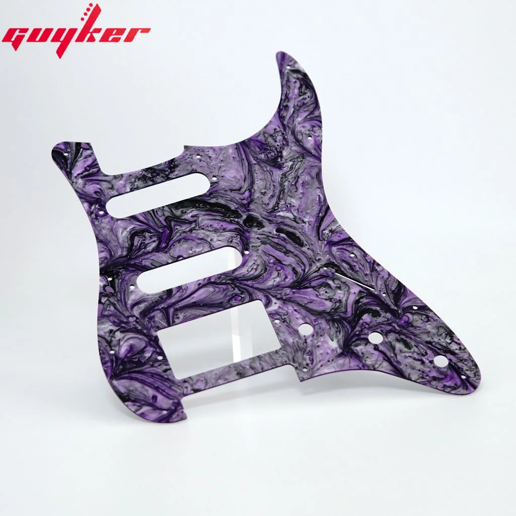 Guyker 1 قطعة 11 ثقوب SSH ST الغيتار الكهربائي الراتنج Pickguard PG004