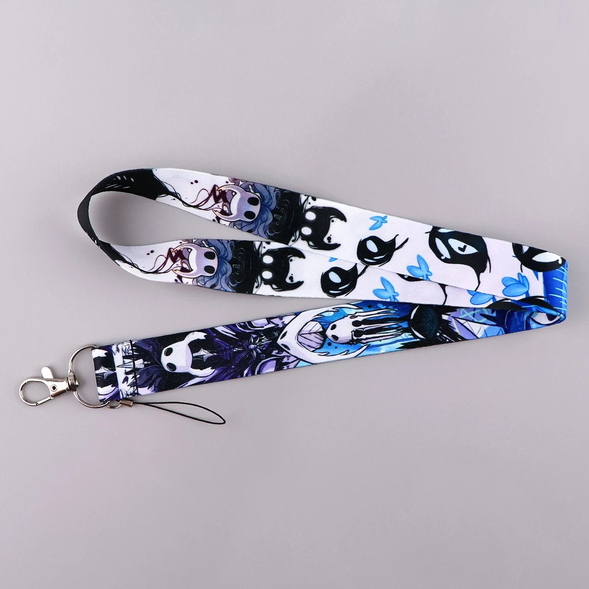 Hollow Knight Anime Game soporte para credentistas, cordones para llaves, correa para el cuello, insignia de tarjeta, llavero de gimnasio, accesorios