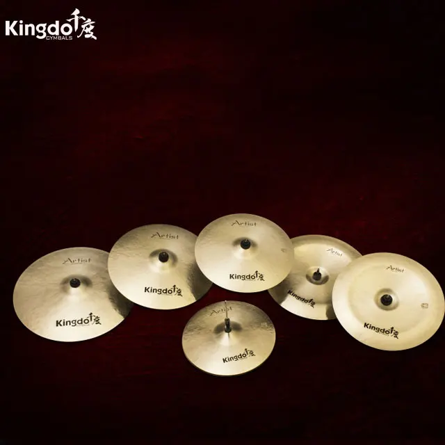 Kingdo classic series  B20 cymbals set for drum kit