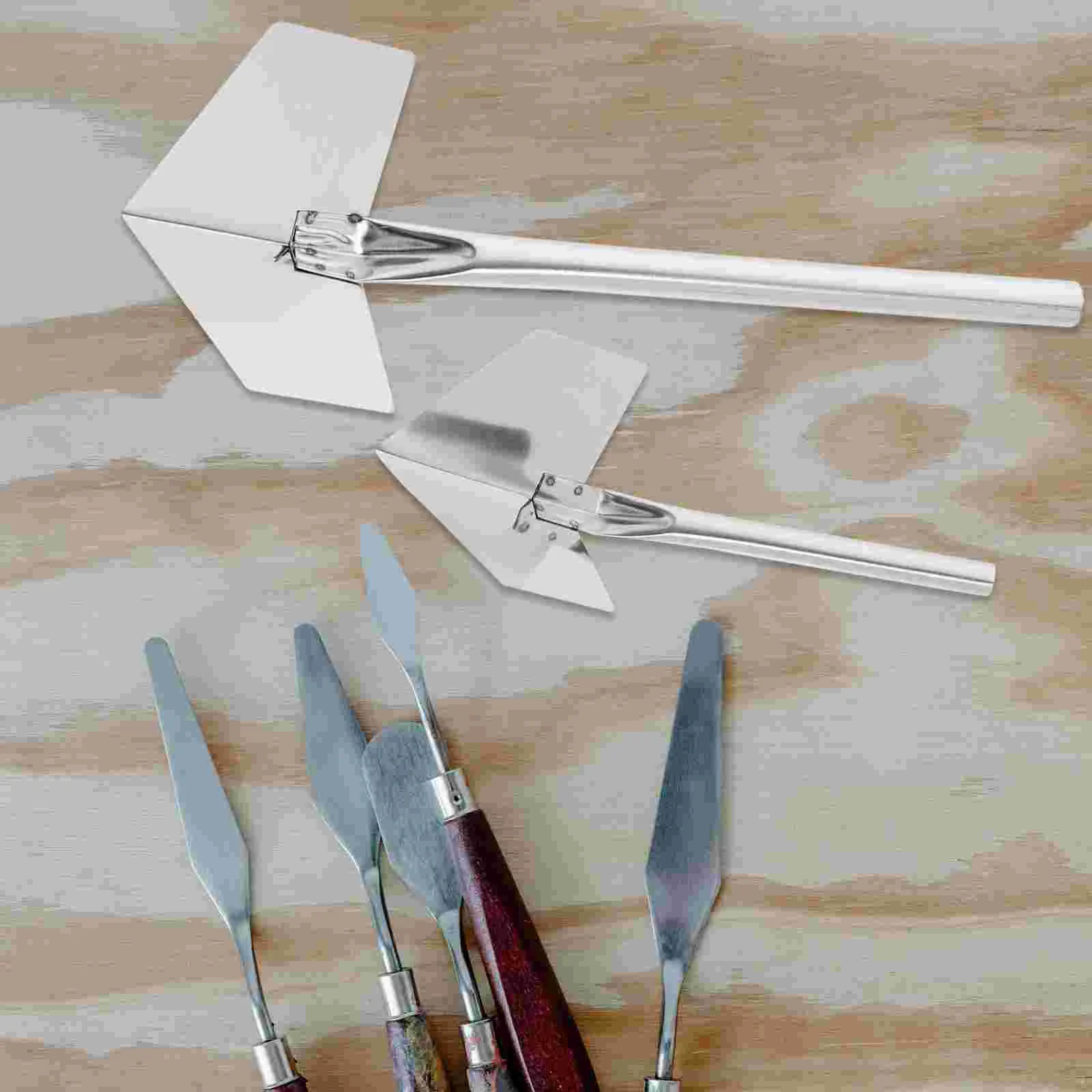 4 Pcs Angle Puller Corner Shaping Tool Drywall Tools Finishing Small Trowel inside