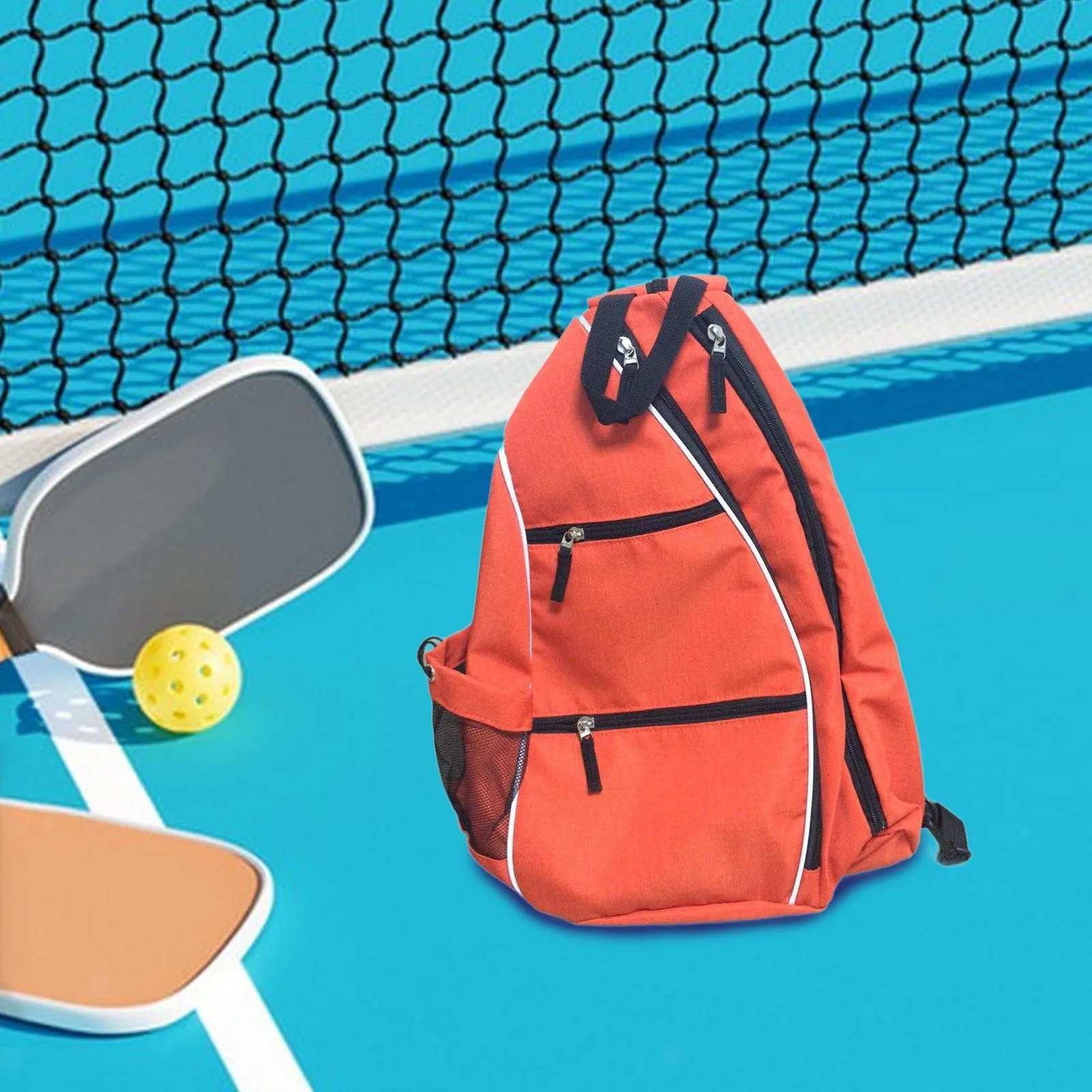 

Водонепроницаемый рюкзак Pickleball, сумка-органайзер для использования на открытом воздухе и в помещении, прочное решение для хранения снаряжения Pickleball