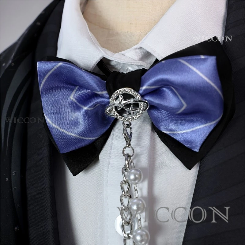 بدلة زفاف للهالوين الحب والمساحة العميقة Caleb بدلة زفاف DAA Pilot Groom Outfit Game ملابس تنكرية للبالغين