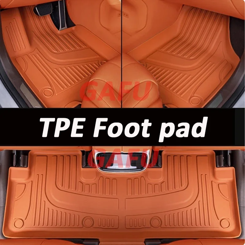 

For AITO M9 2024 2025 Car TPE Protective Foot Pad Safe and Odorless Wear Resistant Decorative Products Cover