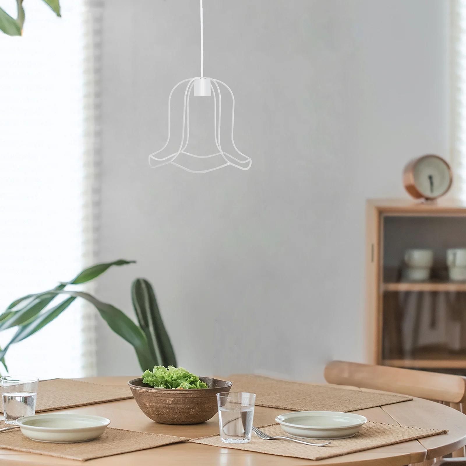 1pcs Crystal Lamp Frame Metal Lampshade Rack For Table Lamp Diy Frame Sturdy Smooth Light Accessories