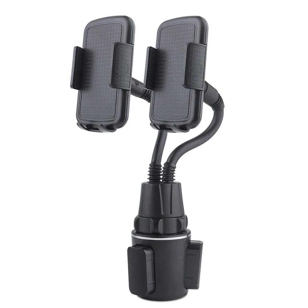 Brand New 360 Degree Car Cup Holder Mobile Phone Mount Adjustable Angle Height Stand for Smart phone 3.5-6.7