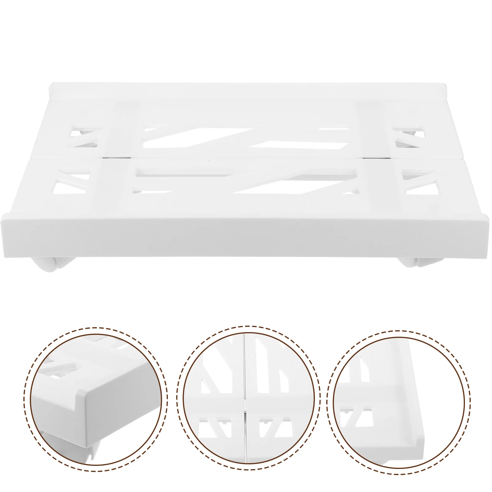 Computer Turm Stehen Beweglichen PC Warenkorb Halter Schutz Barriere Design Höhlte Desktop Computer Stehen Wärmeableitung Funktion