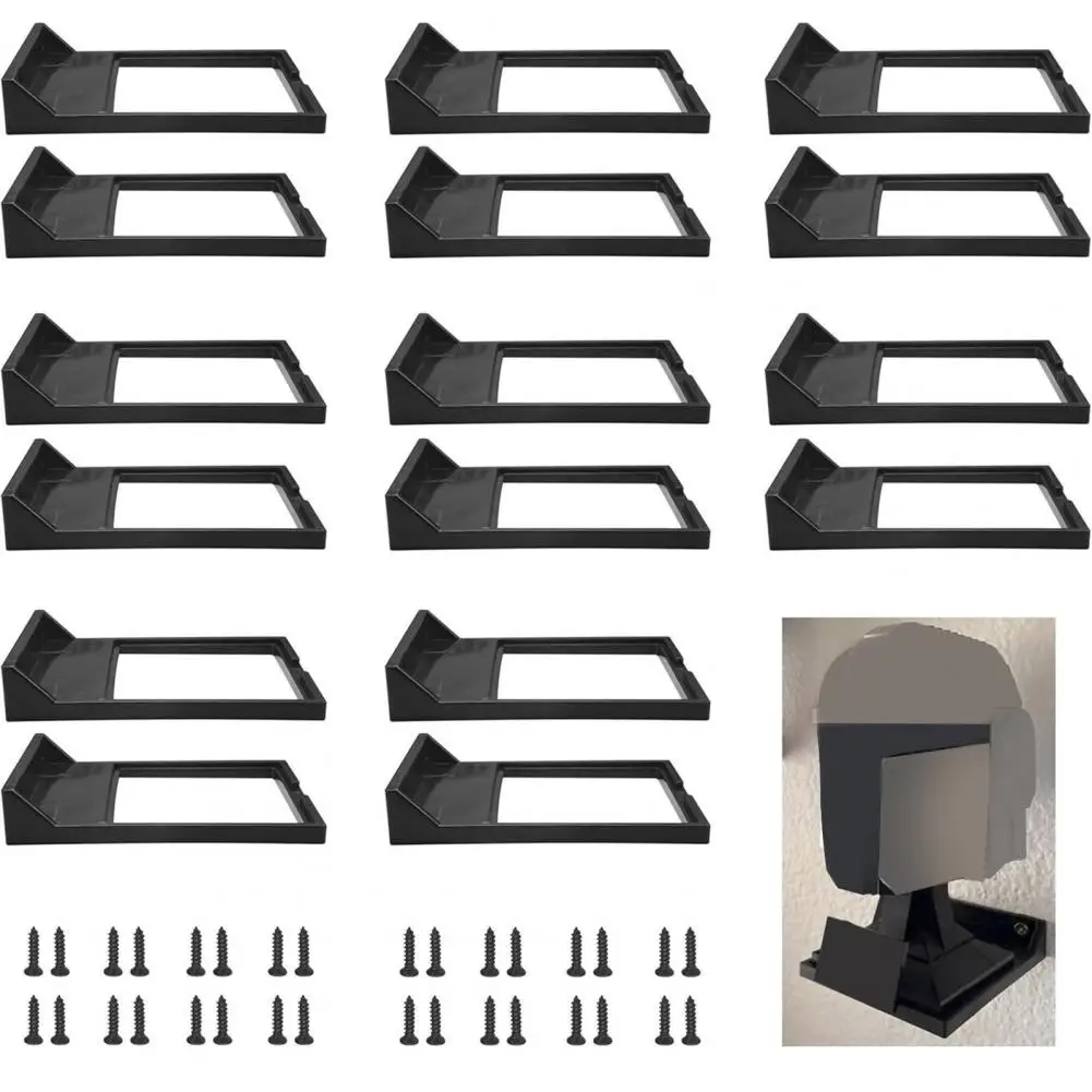 Metal Screw Helmet Mount Helmet Wall Mount Display Stand for Boba Fett Tie Fighter Stormtrooper Plastic for Easy for Helmet
