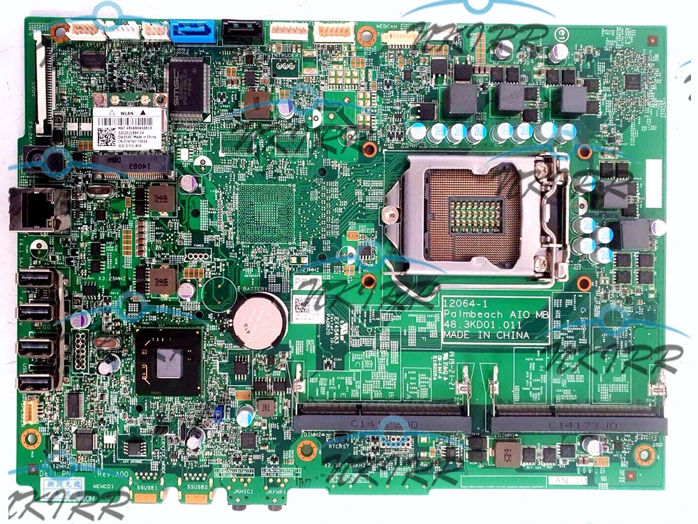 66098-1 palm beach aio 12064 kd 48,3 CN-025JXY 25jxy hd8490 1g CN-0C1GJ7 c1gj7 b75 lga1155 für dell optiplex 03,011 aio motherboard