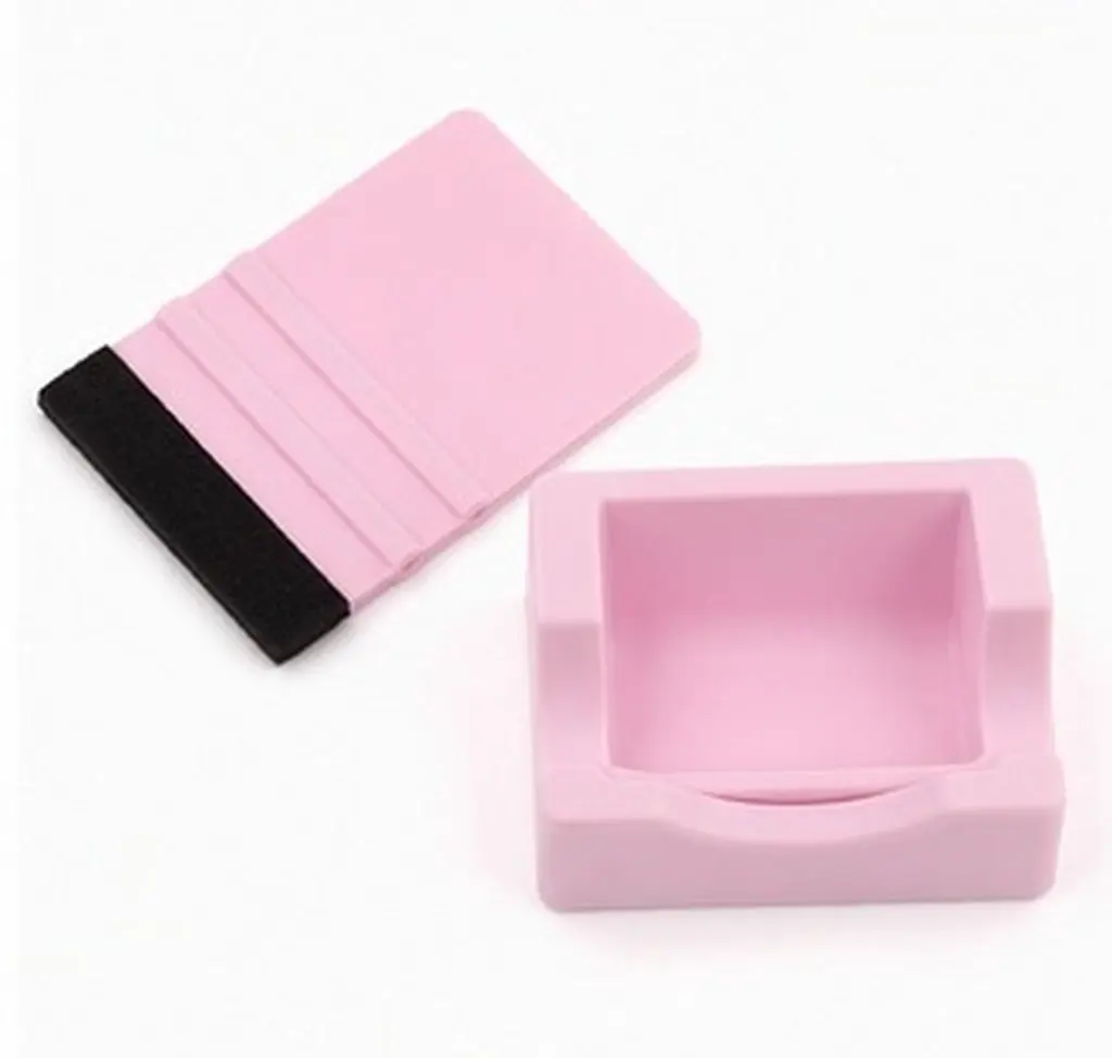 1Set Silicone Cup Cradle Long-Lasting Wear-Resistant Tumbler Holder DIY Craft Tools Squeegee Slot Cup Stand Fine Tumbler Cradle