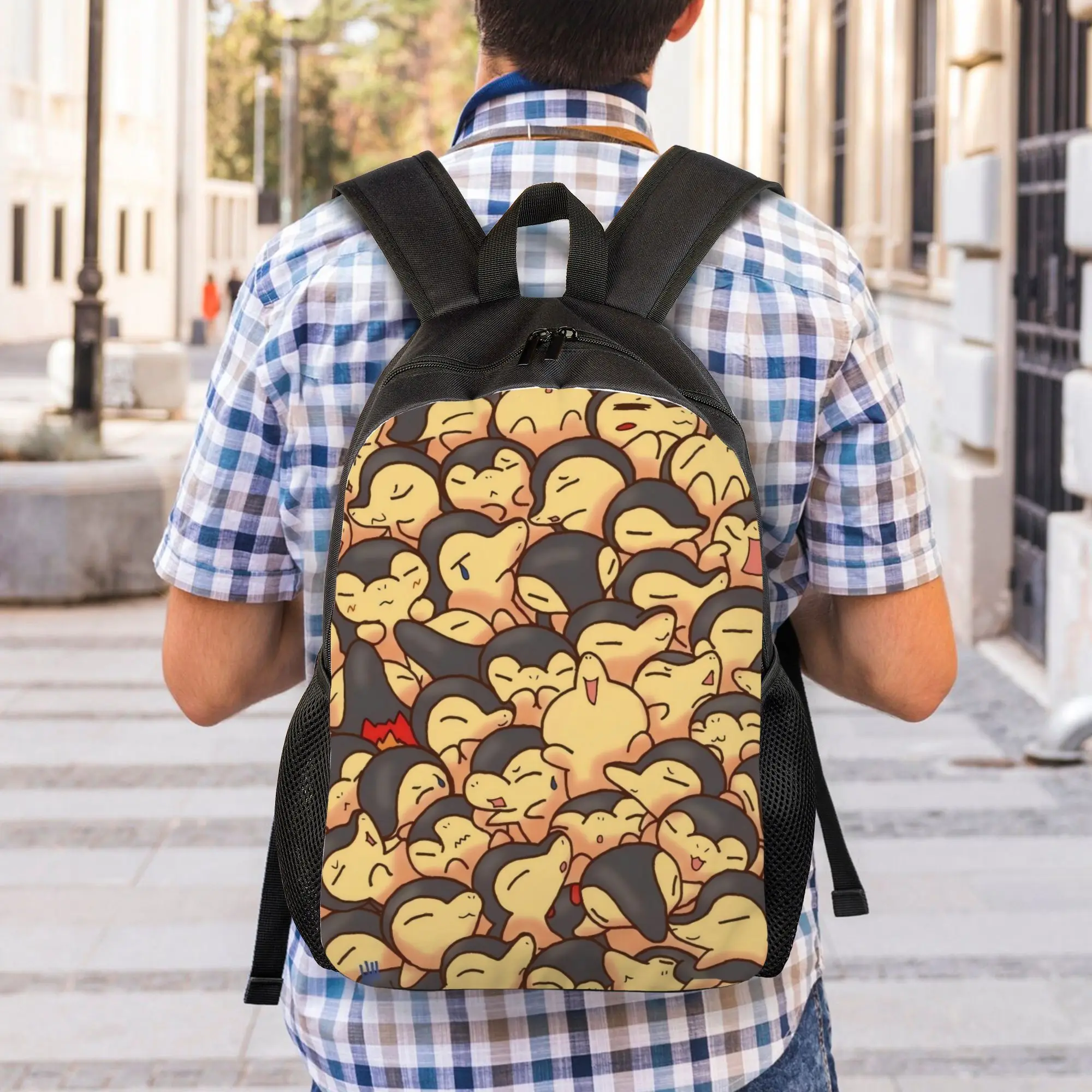 

Pokemon Backpack Back to school season Cyndaquil Daily Backpack