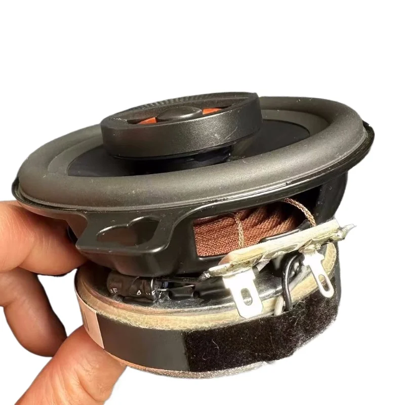 SOTAMIA 1PCS 3.5 นิ้วลําโพงกลางโคแอกเชียล 2.3 โอห์ม 25 วัตต์ Midrange PP อ่างล้างหน้าด้านในและด้านนอกลําโพงคู่ Crossover Capacitor