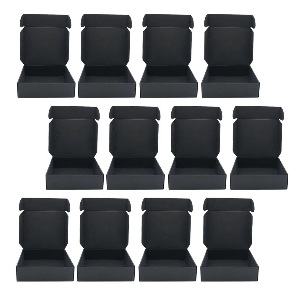 

24 Pcs Packing Boxes Clothes DIY Paper Foldable Storage Craft Folding Cardboard
