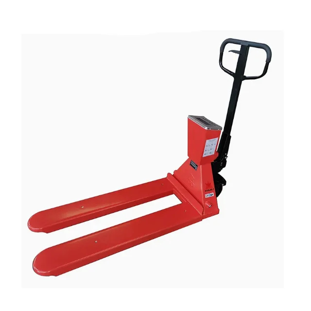 

2000kg 2 Ton Manual Hand Pallet Truck/Jack With Weighing Scale