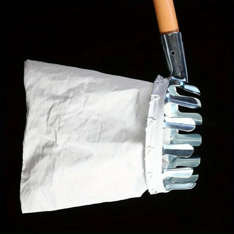 1 قطعة منتقي الفاكهة المعدنية بستان البستنة الخوخ شجرة عالية الفاكهة الماسك دائم مريحة منتقي الفاكهة البستانية #5