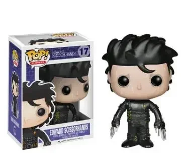 FUNKO POP фильмы Эдвард ножницы 17 # виниловые фигурки Куклы экшн-фигурки коллекционные модели игрушки для детей подарок на день рождения