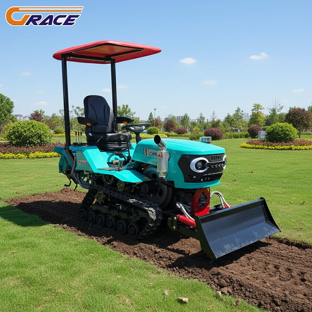 Customize Portable Agricultural Mini Tractor Small Farm Tractor for Orchard Planting