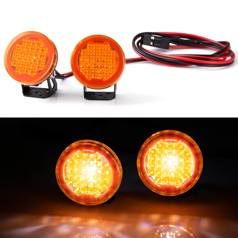 AXSPEED 1Set LED Lichter Scheinwerfer Scheinwerfer für TRX-4 TRX-6 Axial SCX10 90046 Wraith 1/10 RC Auto Dekoration Teile Zubehör