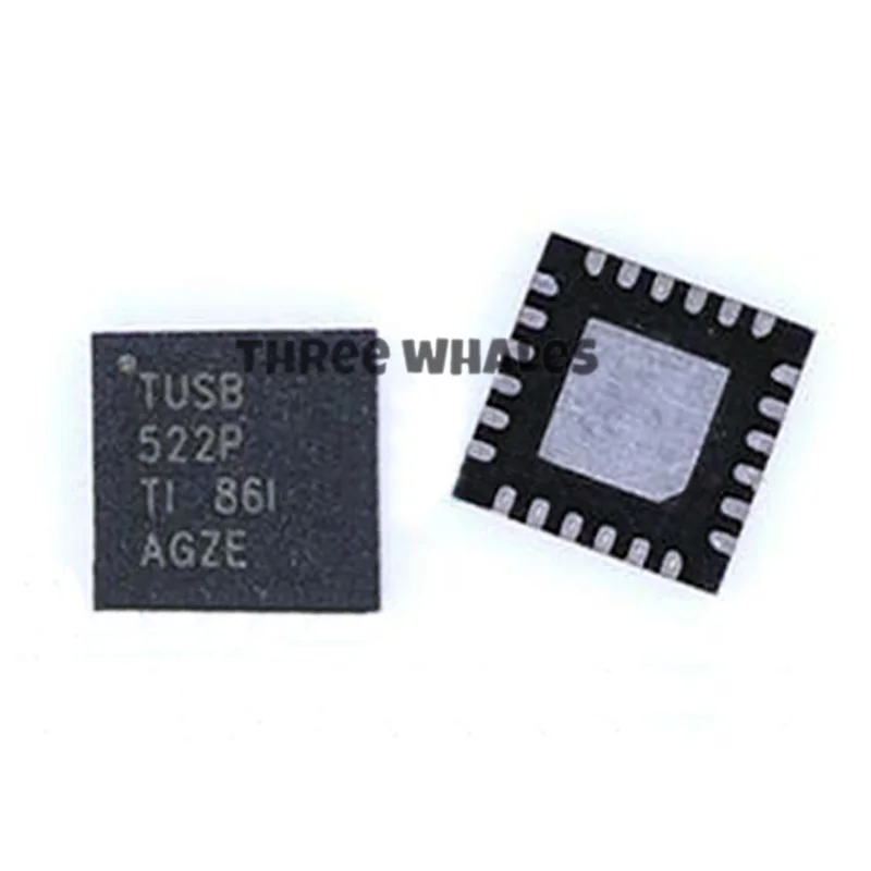 1 Pcs TUSB522PIRGER QFN-24 Silk Screen TUSB 522P Chip IC