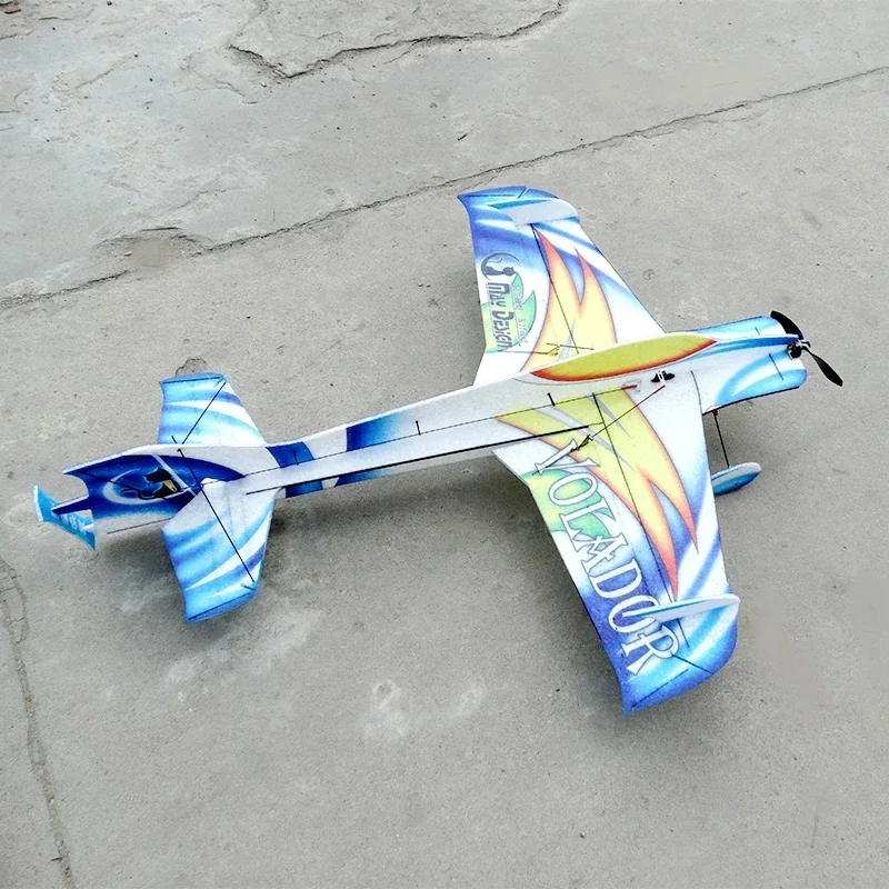 FLYFANS Lightweight Aerobatic F3P 3D Fixed-Wing Aircraft Volador 5MM EPP Model Remote Control Toy for Children and Hobbyists