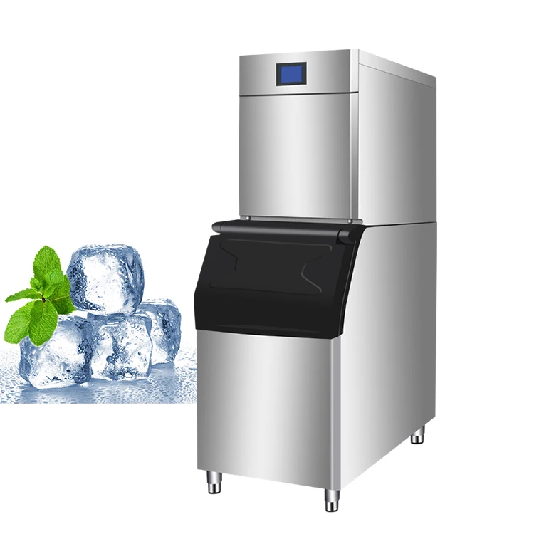 Automatic commercial 500kg ice machine cube tube block ice maker