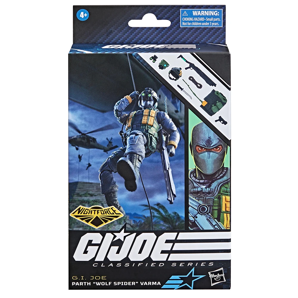 [In-Stock] Hasbro G.I. Joe Classified Series #108 Cobra Shadow Tracker & #109 Wolf Spider 15cm Action Soldier Figure Model Toys