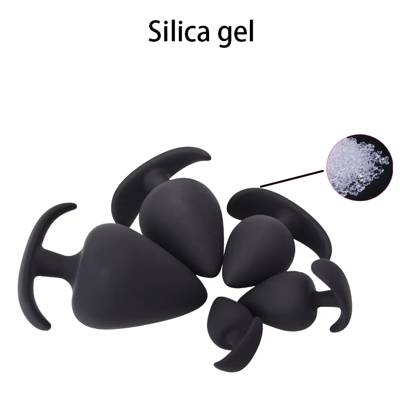 5 Sizes Anal Plug Trainer Dildo Massage Prostate Stimulator For Men Women Butt Plugs Sex Toys For Couples SM Adults 18