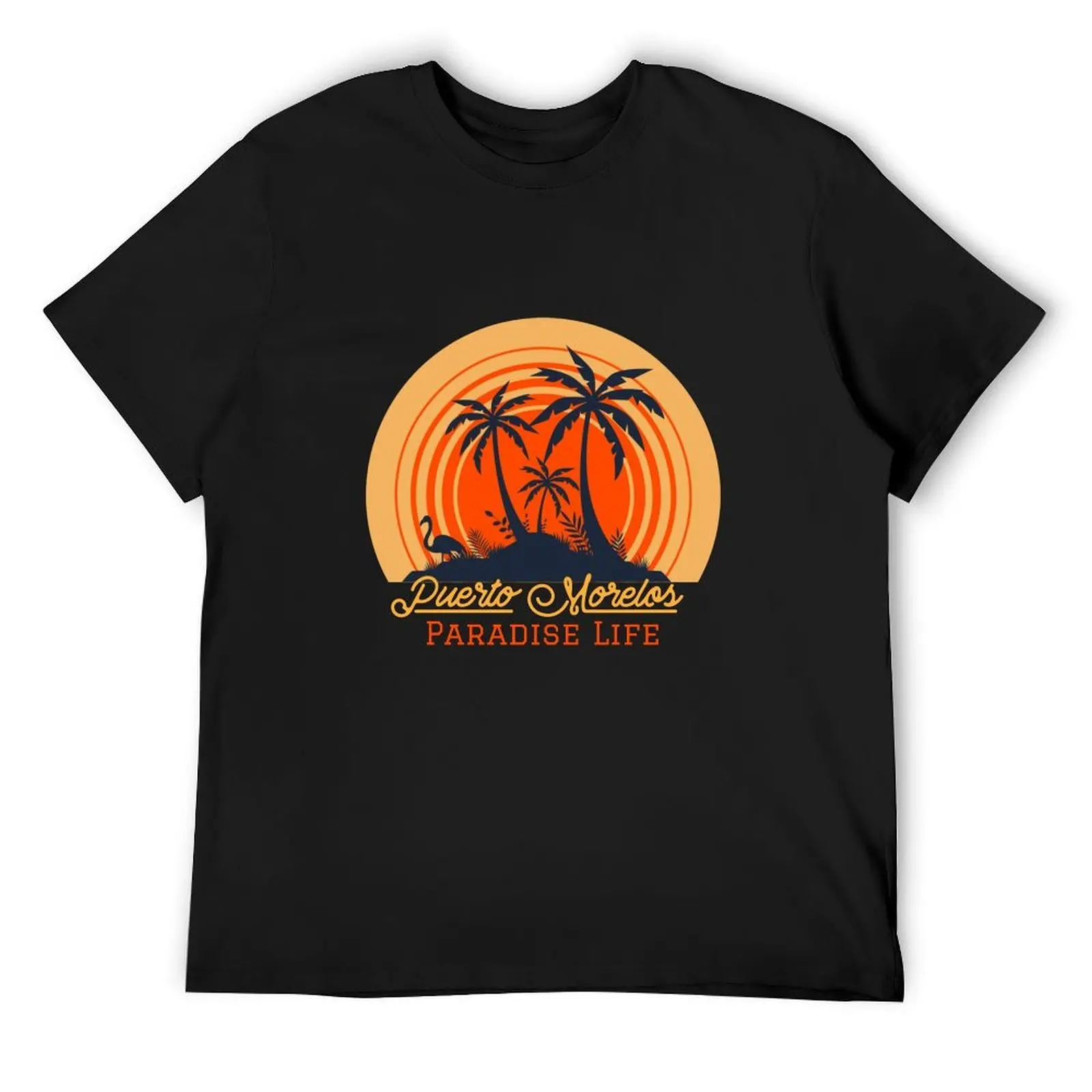 Puerto Morelos Paradise Life T-Shirt kawaii clothes anime stuff cotton graphic tees street wear mens big and tall t shirts
