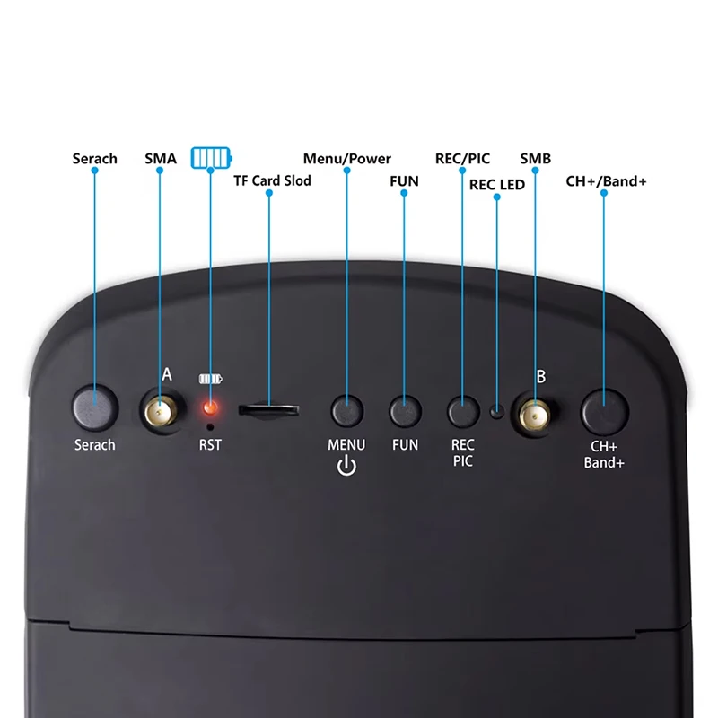 EV800D 5.8G 40CH 5-calowy zestaw słuchawkowy HD DVR Okulary wideo Różnorodne gogle FPV W/25-1300mW Nadajnik FPV VTX do drona RC FPV