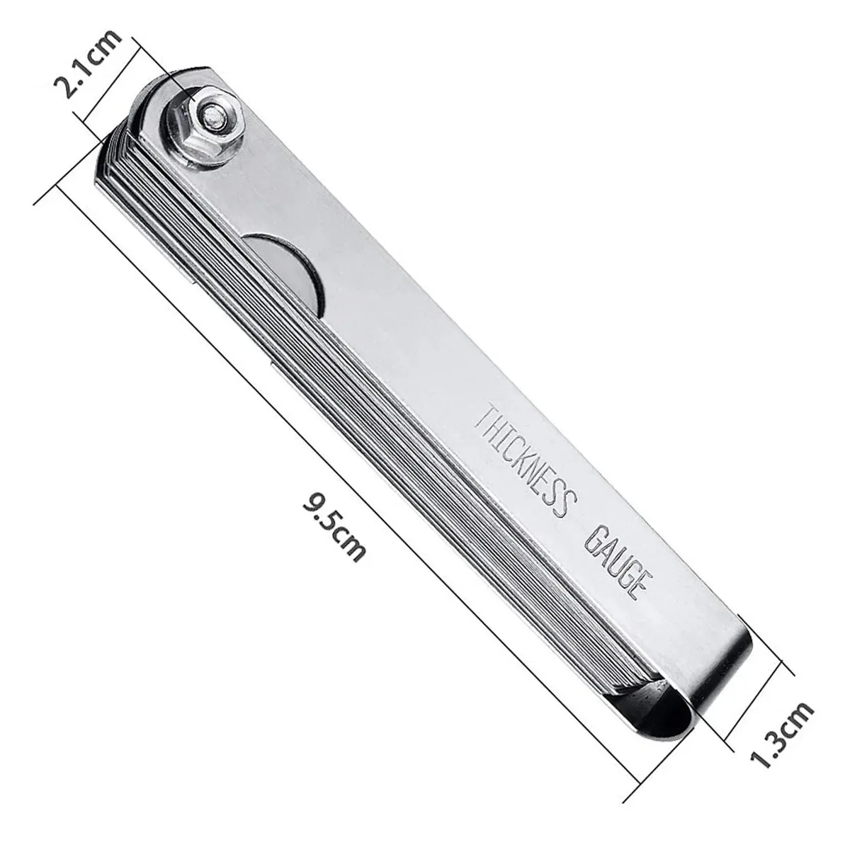 Imagem -06 - Medidor de Espessura Métrica Conjunto de 32 Lâminas Tappet com Ferramenta de Medida de Lacuna de Latão Faixa de 0.04 mm 0.88 mm Válvula de Medição de Motocicleta