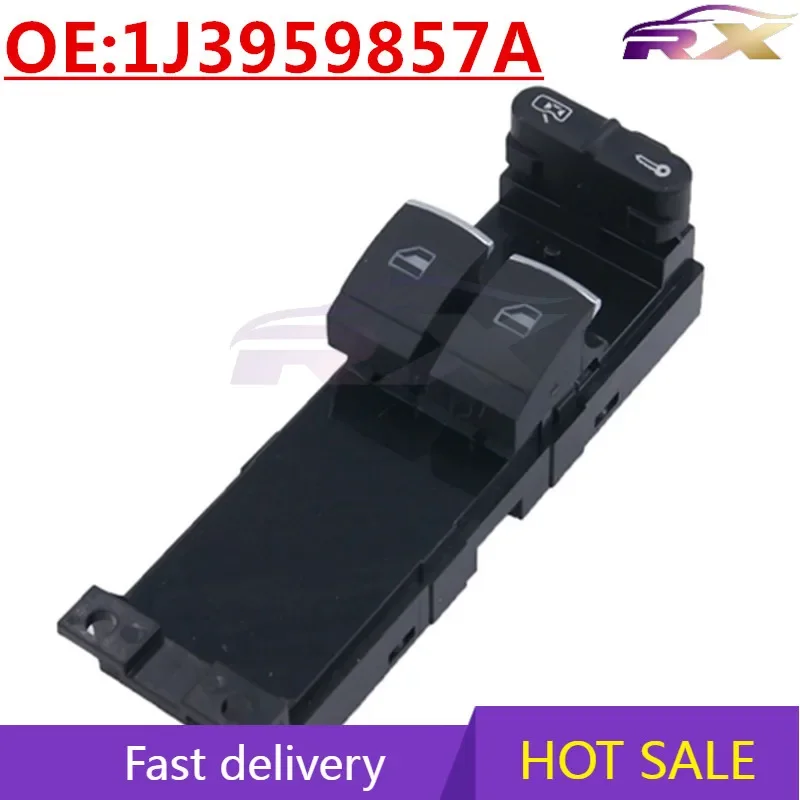 NEW:1J3959857A  Power Window Master Control Switch For Vw Audi