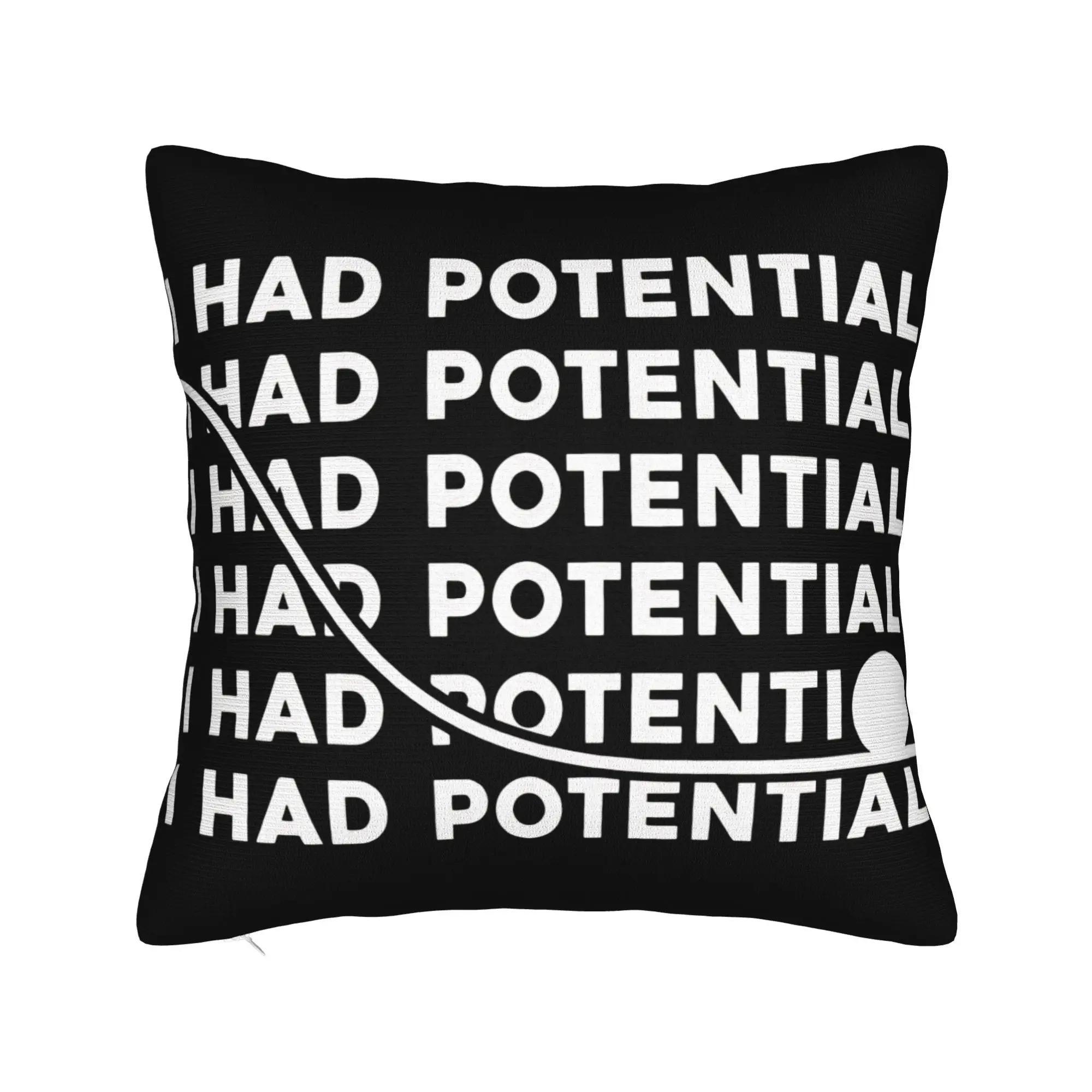 Project Hail Mary I Had Potential Sci Fi Sarcastic Nerd Pillowcases Pillow Case For Sofa Home Decoration Soft Pillow Cover