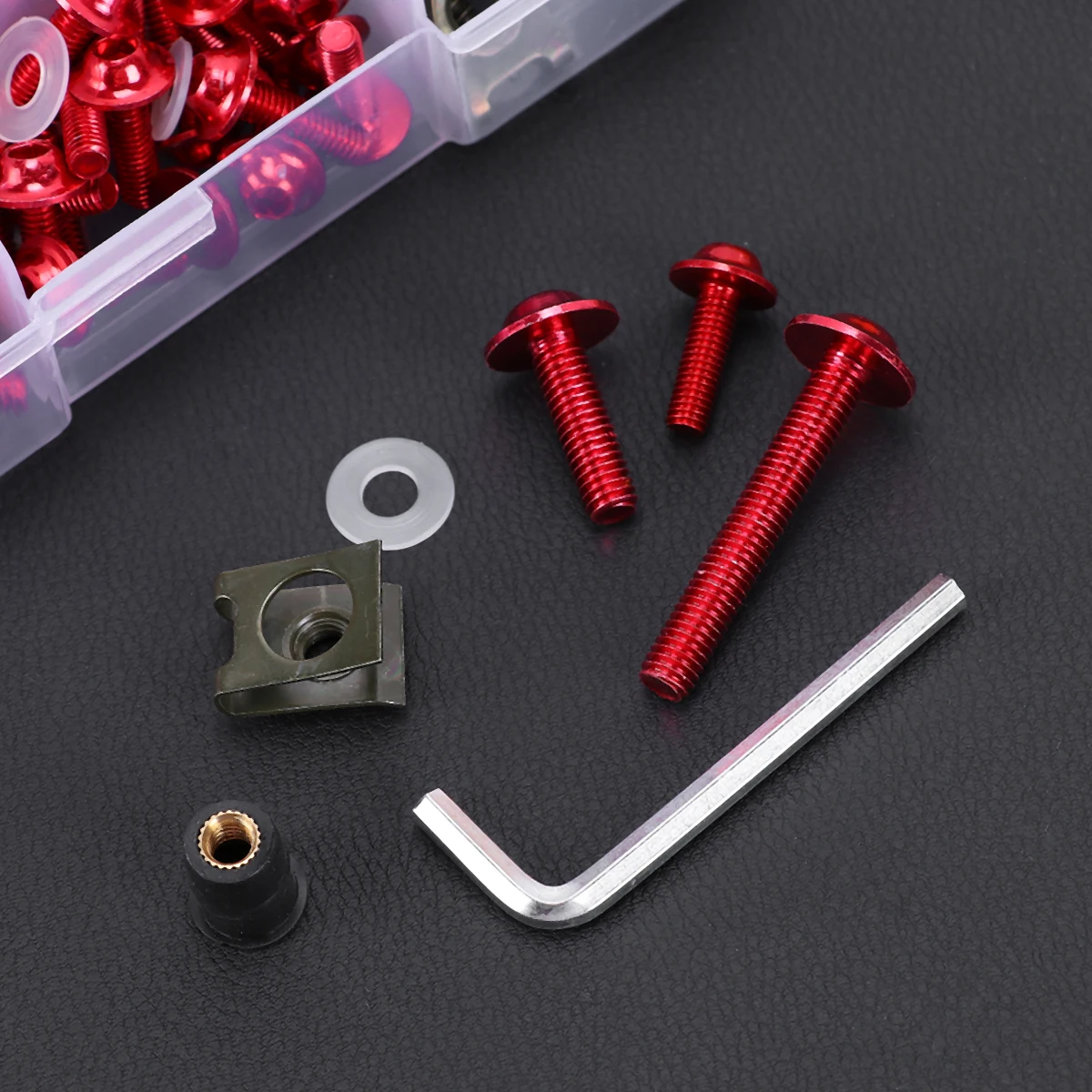 

Motorcycle Fairing Screw Anti-Corrosion Strong Motorcycle Fairing Bolt Nut Windscreen Bolts Fit Sports Motorcycles