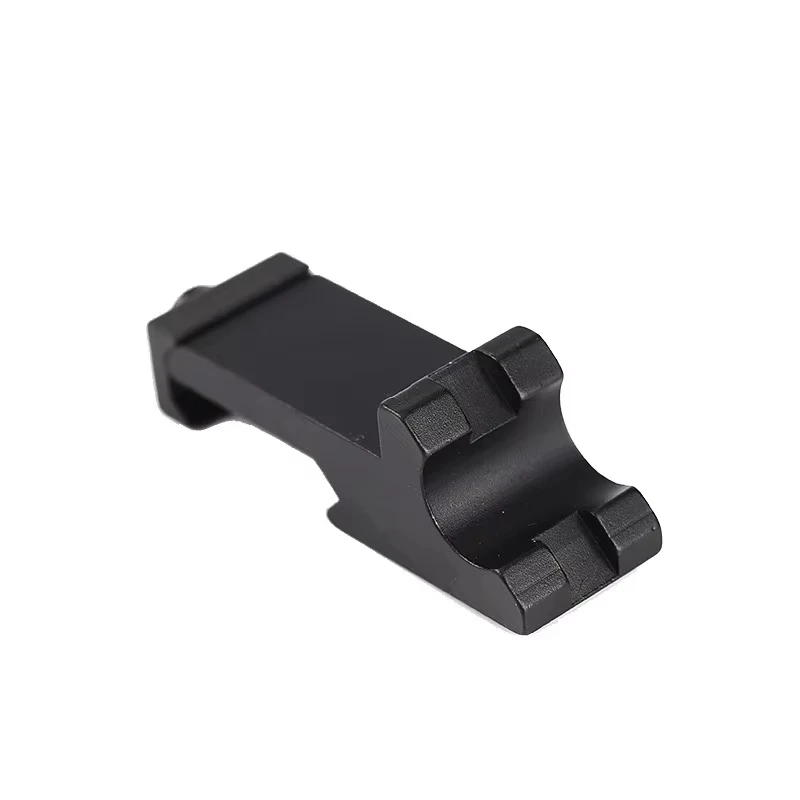 45 degree inclined rail flashlight DD/PRO/KAC machine sight side rail adapter 20MM aluminum alloy image 3