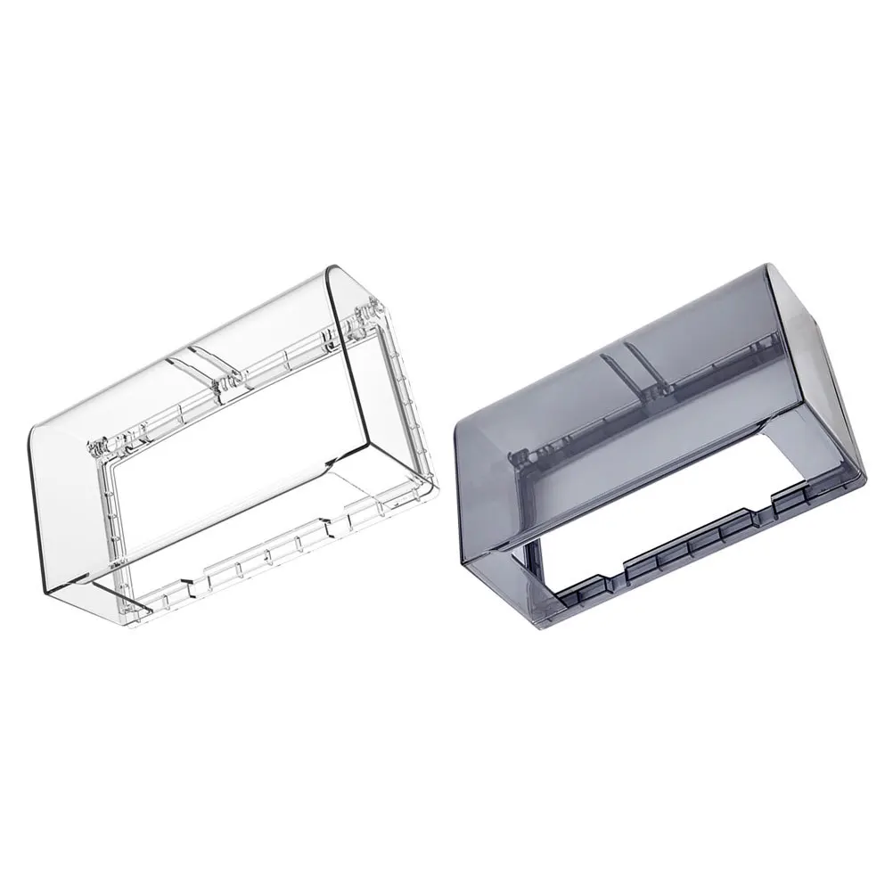 Caja de enchufe impermeable, cubierta de 90 grados, cubierta de salida a prueba de salpicaduras para baño, sala de estar, balcón, cubiertas de enchufe de pared gruesas, 2 uds.