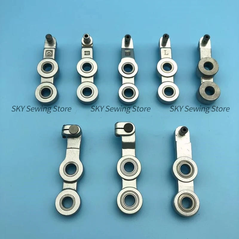 Machine Shell Cam Square Head Aluminum Connecting Rod Bearing Thickened High-Speed Three-Eye Connecting Rod Computer Embroidery