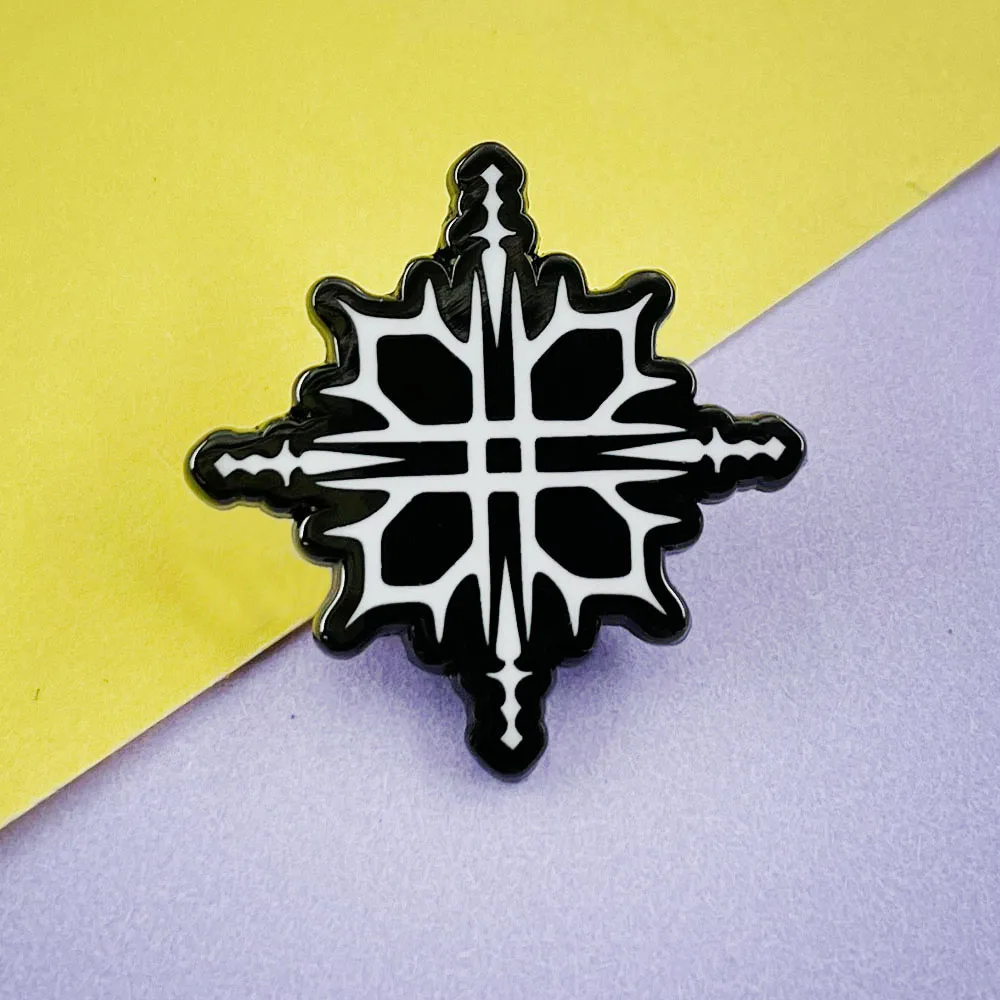 Kiryu Zero Tattoo Pattern Broch Manga Vampire Knight Protagonist Badge Clothes Bag Pin Accessories Friends Creative Gifts