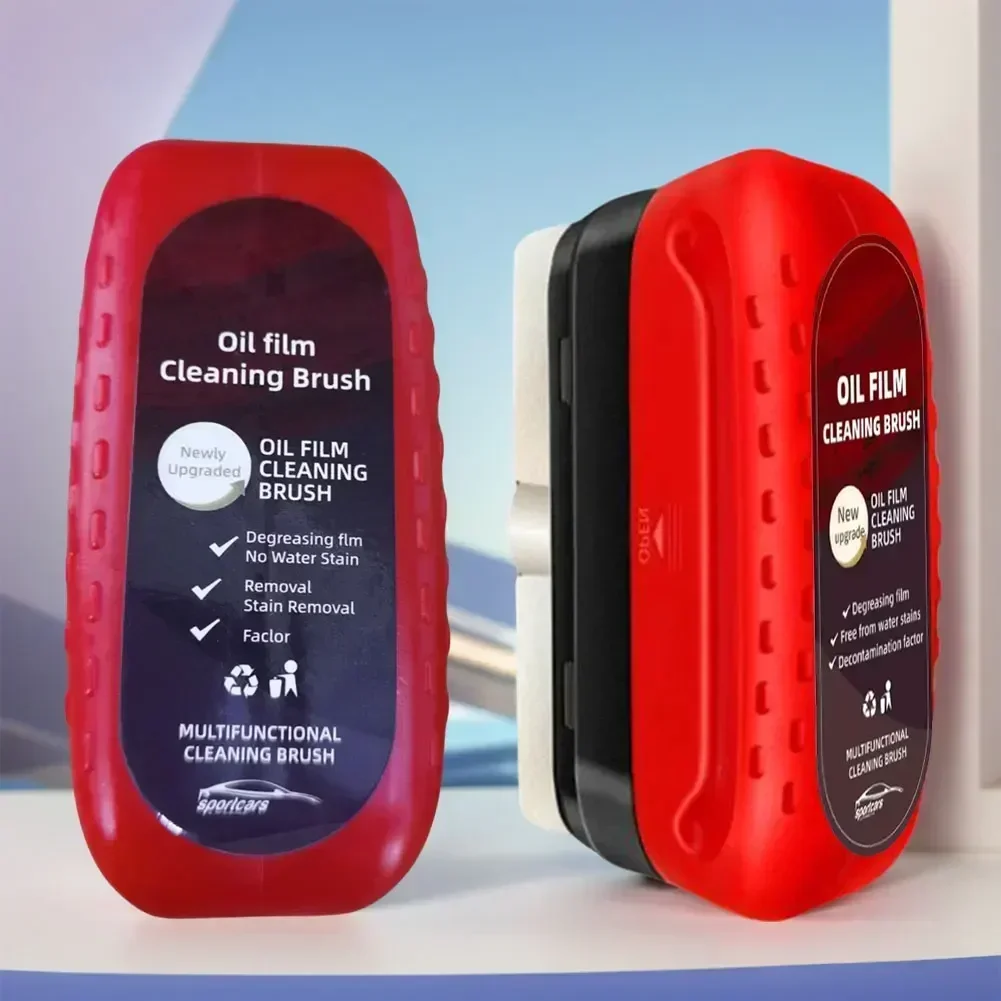 YING16 سيارة الزجاج النفط فيلم مزيل قوية الزجاج الأمامي الأنظف سيارة الزجاج الإسفنج تنظيف فرشاة بقع الماء إزالة البقع السيارات Det #5