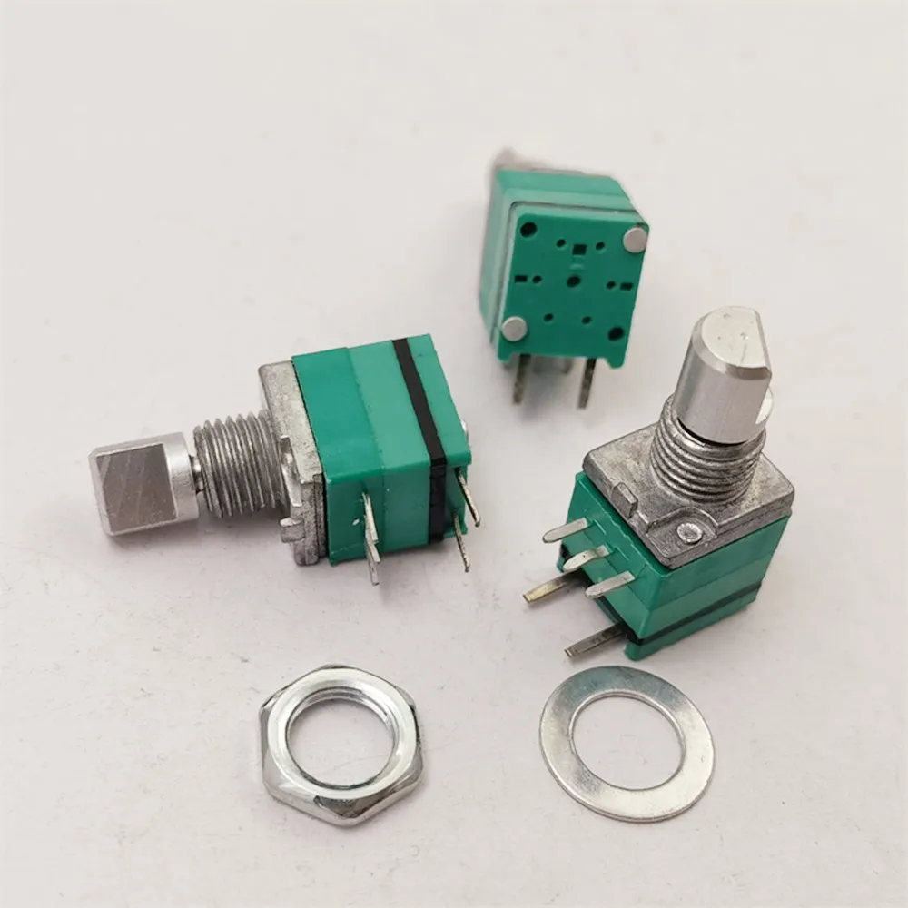 

Оригинальный новый 100% RA0902PNHOX-VA1-052 RK097N одиночный потенциометр с кнопочным переключателем B10K, длина ручки 12MMF